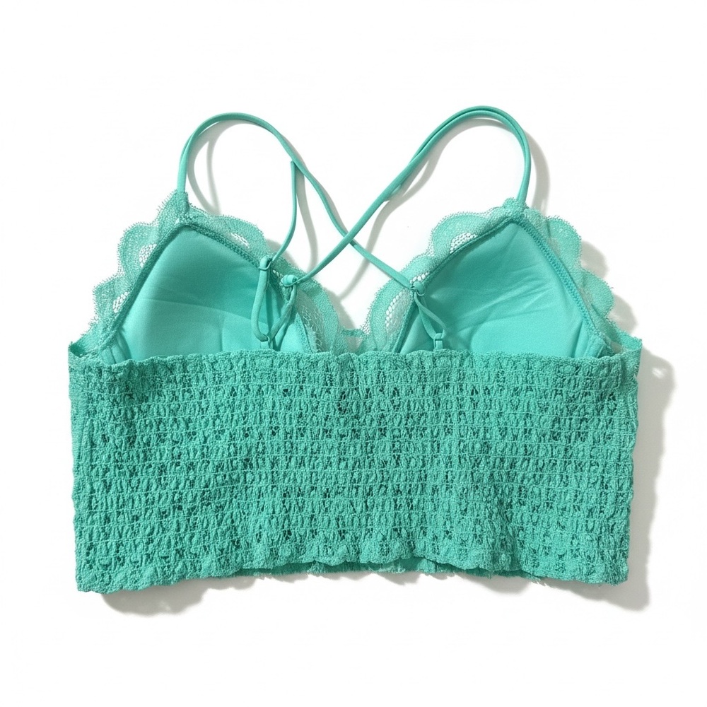 Zenana Lace Brami Mint Green NWT Sizes 1X NWT - Picture 2 of 5